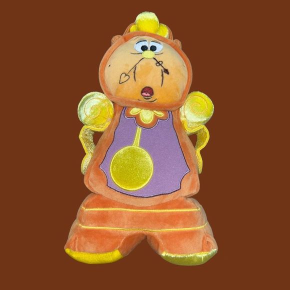 Disney Store Cogsworth & Lumiere Beauty and the Beast Plush 11” - Picture 2 of 5